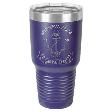 Gentleman Sailor Sailing Club Tumbler
